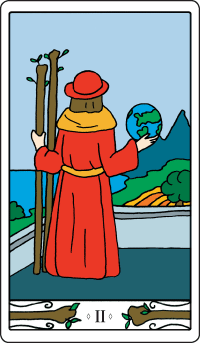 2 der Stäbe