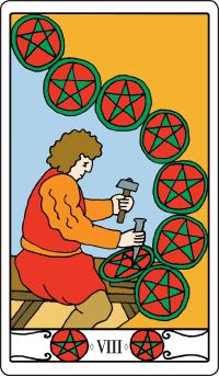 8 der Münzen
