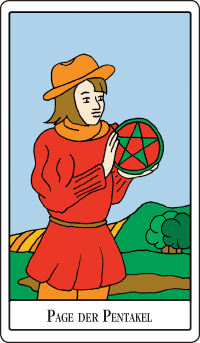 Page der Münzen